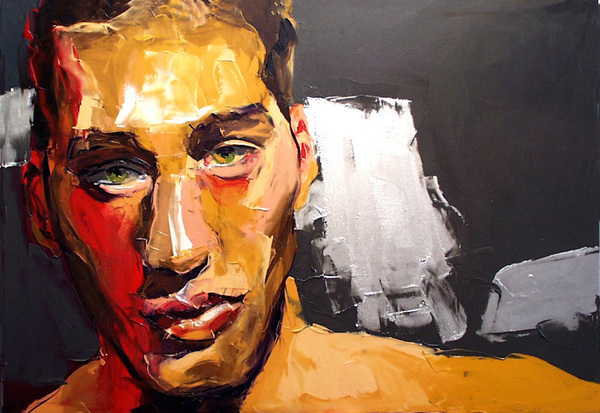 Francoise Nielly Portrait Palette Painting Expression Face235